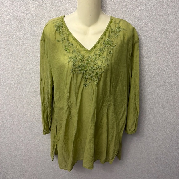 Chico's Women’s Top Size 3 - Picture 2 of 4